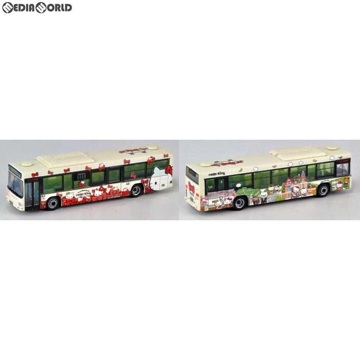 【新品】【お取り寄せ】[RWM] 300441 ザ・バスコレクション 北九州市交通局 ハローキティ バス2号車(リボンver.) Nゲージ 鉄道模型 TOMYTEC(トミーテック)(20190626)