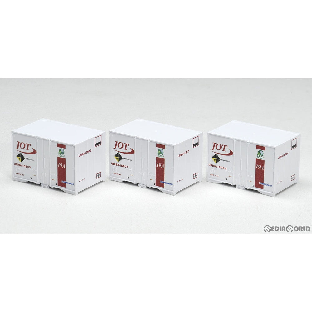 【新品即納】[RWM] 3167 私有 UR19A-15000形コンテナ(日本石油輸送・レッド・3個入) Nゲージ 鉄道模型 TOMIX(トミックス)(20190901)