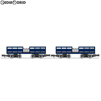 【中古即納】[RWM] 303473 鉄道コレクション(鉄コレ) ナローゲージ80 富別簡易軌道 ミルクゴンドラ車 2両セット 9mmゲージ(動力無し) 鉄道模型 TOMYTEC(トミーテック)(20190723)