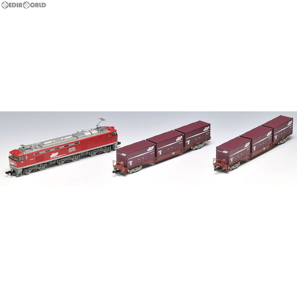 【新品】【お取り寄せ】[RWM] 92417 JR EF510形コンテナ列車セット 3両セット Nゲージ 鉄道模型 TOMIX(トミックス)(20111130)