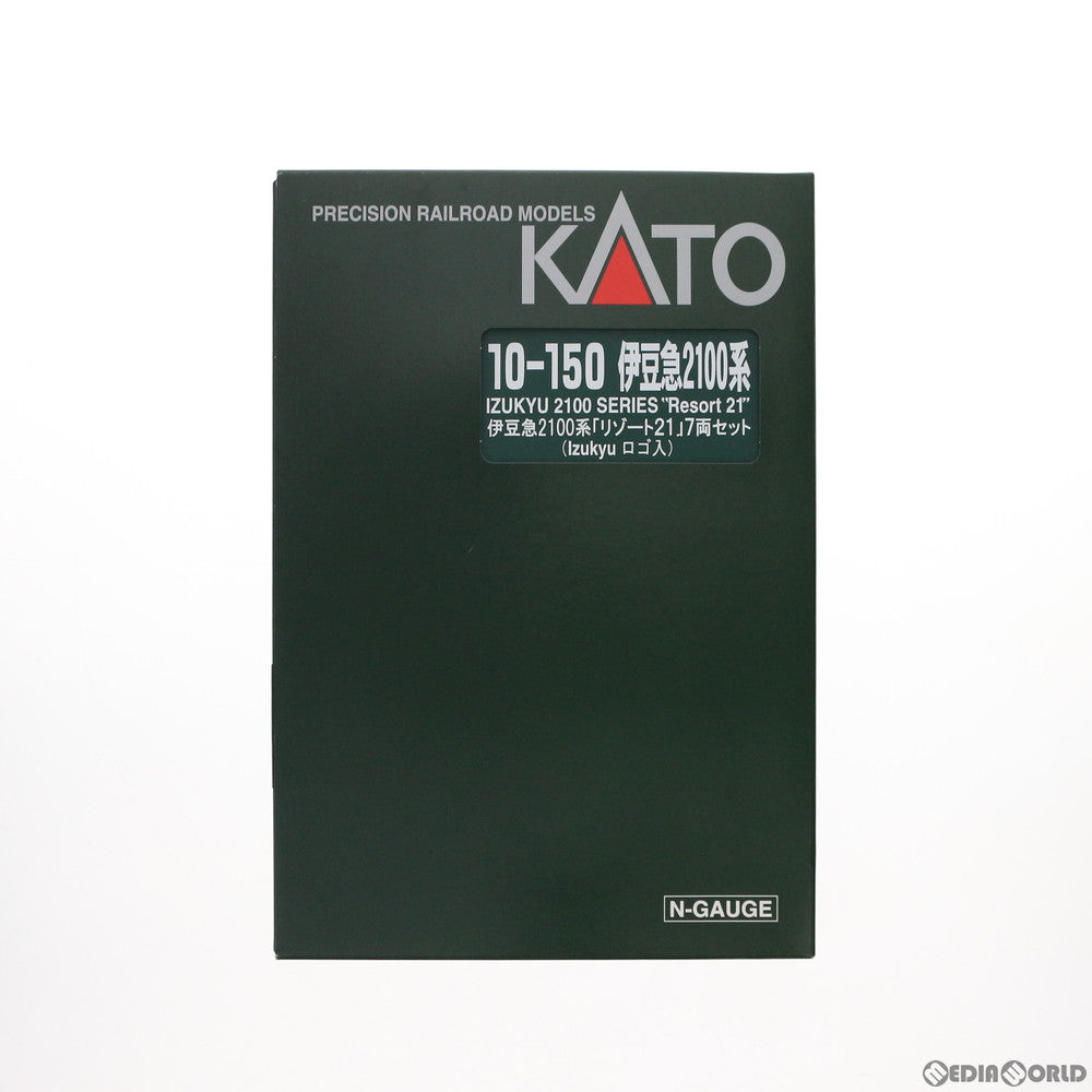 【中古即納】[RWM] 10-150 伊豆急行2100系 リゾート21 新ロゴ編成(Izukyuロゴ入) 7両セット(動力付き) Nゲージ 鉄道模型 KATO(カトー)(20040930)