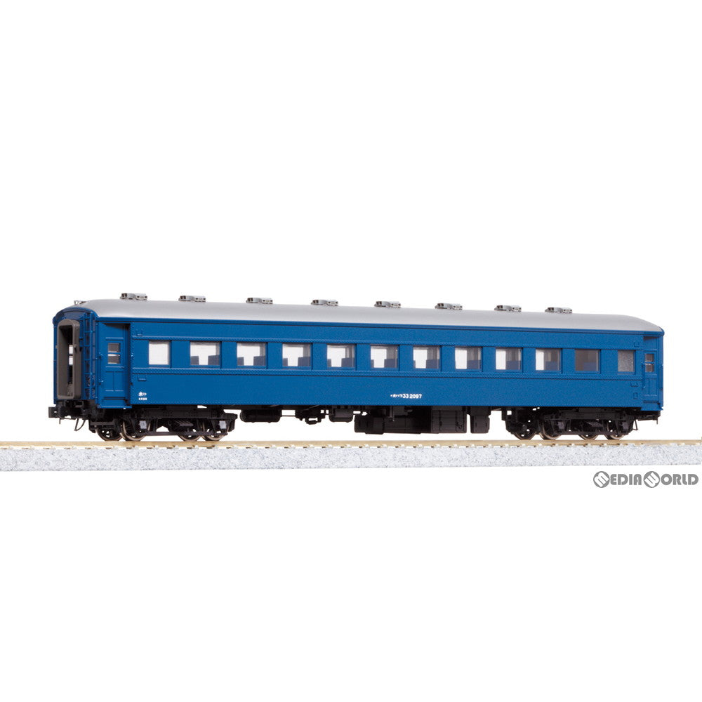 【新品】【お取り寄せ】[RWM] (再販)1-513 (HO)オハフ33 ブルー(動力無し) HOゲージ 鉄道模型 KATO(カトー)(20210131)