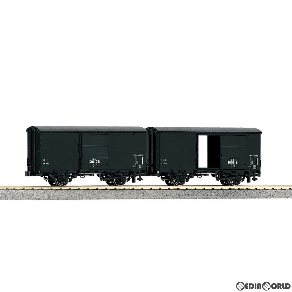 【中古即納】[RWM] (再販) 1-812 ワム90000(2両入)(動力無し) HOゲージ 鉄道模型 KATO(カトー)(20210723)