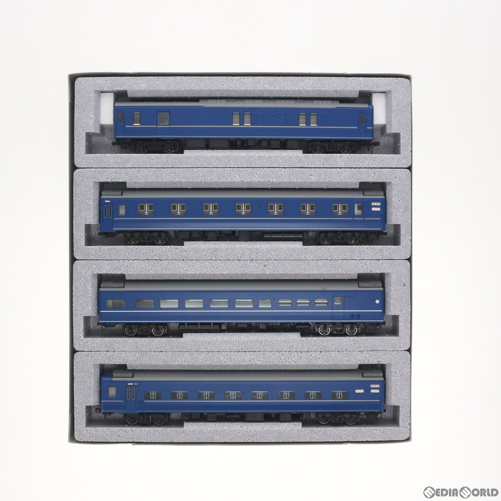 【新品】【お取り寄せ】[RWM] 3-510 (HO)24系25形寝台特急客車 4両基本セット(動力無し) HOゲージ 鉄道模型 KATO(カトー)(20200820)