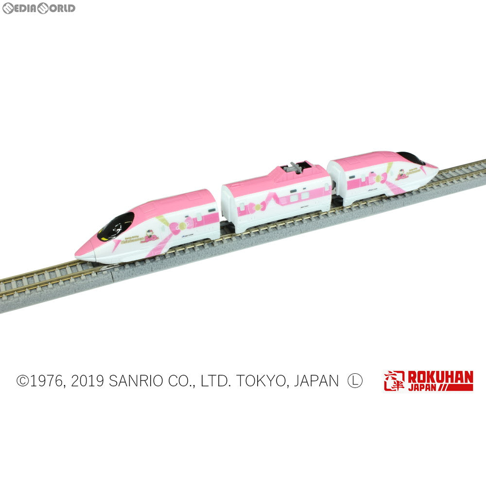 【新品】【お取り寄せ】[RWM] ST008-2 Zショーティー 500系 ハローキティ新幹線(動力無し) Zゲージ 鉄道模型 ROKUHAN(ロクハン/六半)(20191011)