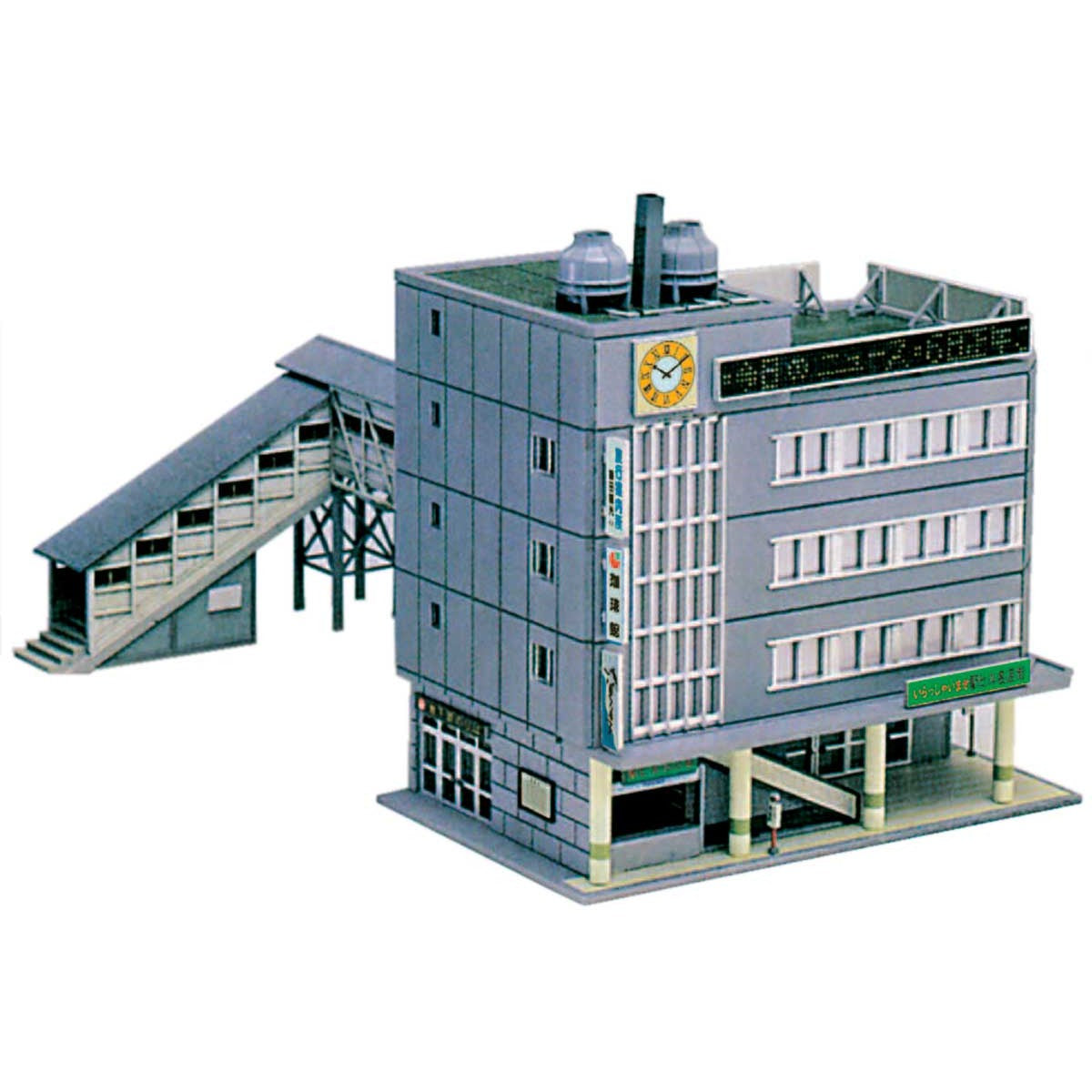【新品即納】[RWM] (再販)2133 車上駅 ストラクチャーキット 未塗装組立てキット Nゲージ 鉄道模型 GREENMAX(グリーンマックス)(20190223)