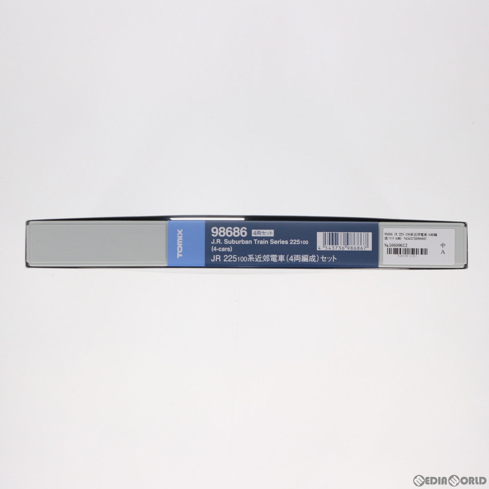 【新品】【お取り寄せ】[RWM] 98686 JR 225-100系近郊電車(4両編成)セット(4両)(動力付き) Nゲージ 鉄道模型 TOMIX(トミックス)(20200324)