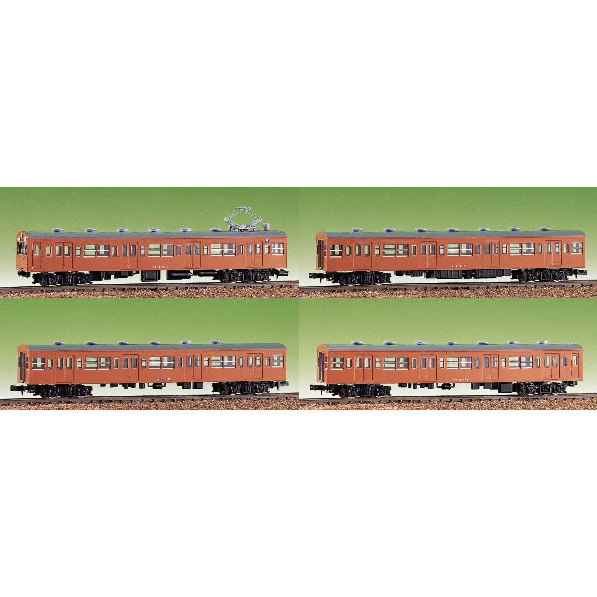 【新品】【お取り寄せ】[RWM] (再々販)432 JR101系 4両編成セット エコノミーキット 未塗装組立てキット Nゲージ 鉄道模型 GREENMAX(グリーンマックス)(20230118)