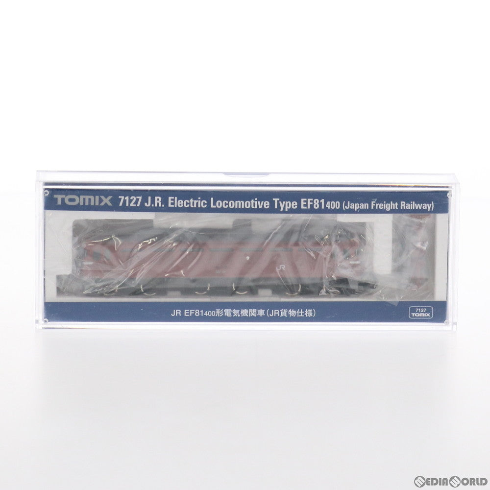 【新品】【お取り寄せ】[RWM] 7127 JR EF81-400形(JR貨物仕様)(動力付き) Nゲージ 鉄道模型 TOMIX(トミックス)(20200301)