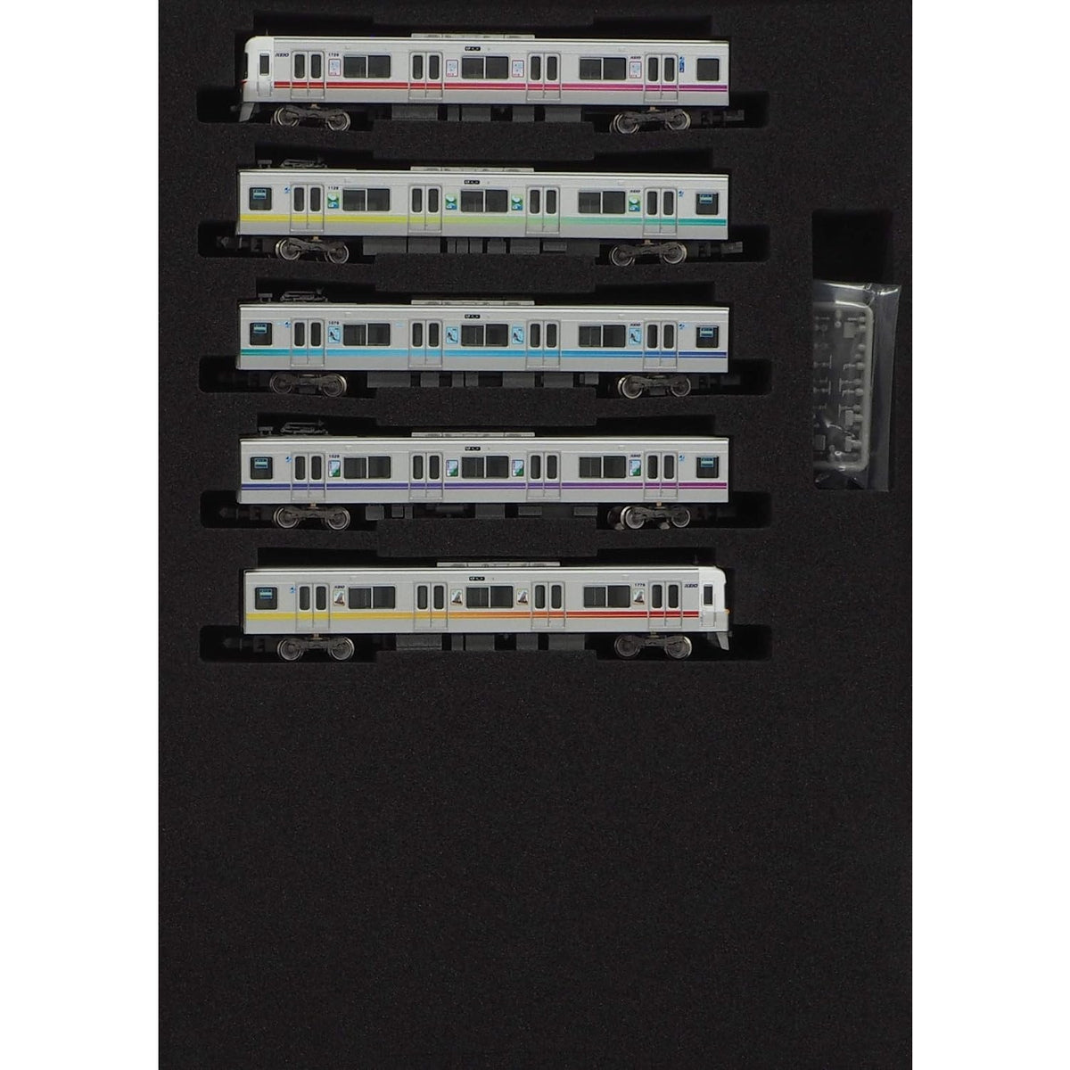 【新品】【お取り寄せ】[RWM] 50639 限定品 京王1000系(レインボーラッピング) 5両編成セット(動力付き) Nゲージ 鉄道模型 GREENMAX(グリーンマックス)(20200208)