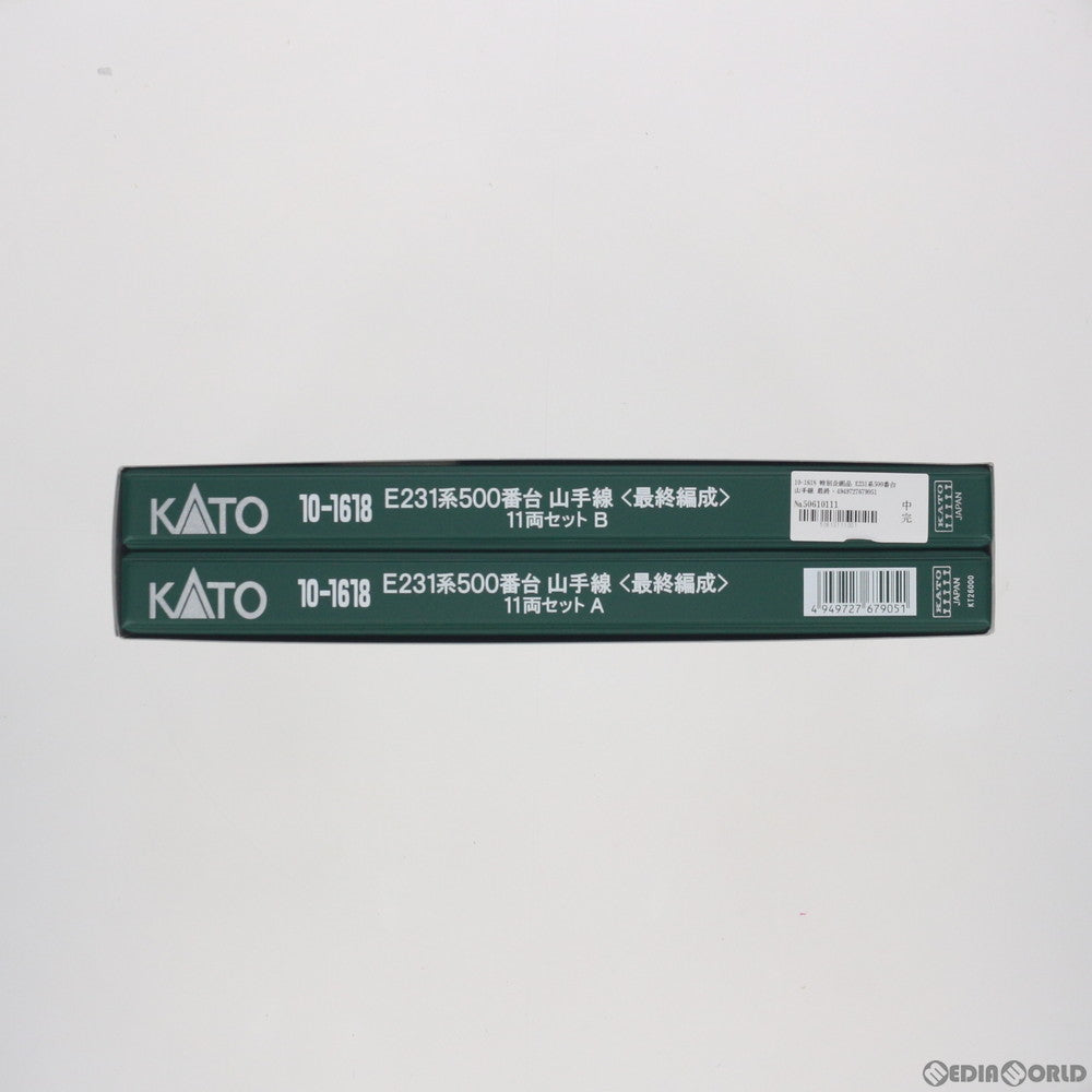 【新品】【お取り寄せ】[RWM] 10-1618 特別企画品 E231系500番台 山手線 最終編成 11両セット(動力付き) Nゲージ 鉄道模型 KATO(カトー)(20200628)