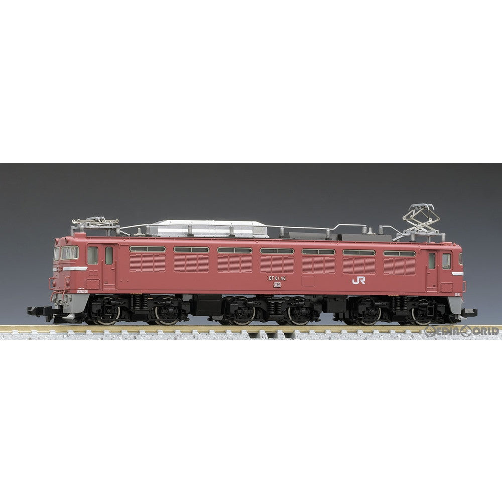【新品】【お取り寄せ】[RWM] 7132 JR EF81形(敦賀運転所・Hゴムグレー)(動力付き) Nゲージ 鉄道模型 TOMIX(トミックス)(20200623)