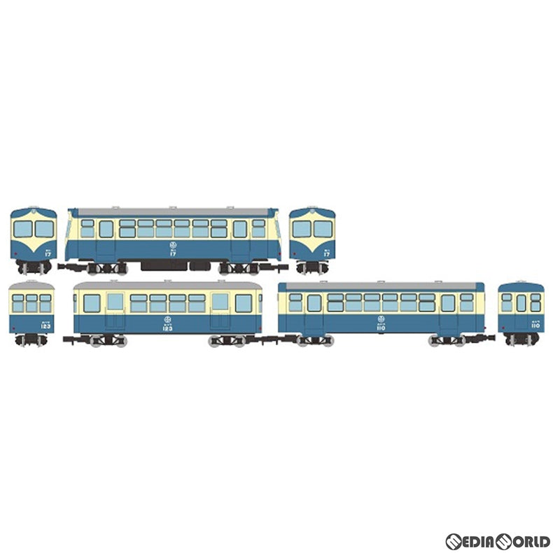 【中古即納】[RWM] 312048 鉄道コレクション(鉄コレ) ナローゲージ80 猫屋線 キハ17・ホハフ123・ホハフ110形新塗装 3両セット(動力無し) HOナローゲージ 鉄道模型 TOMYTEC(トミーテック)(20200630)