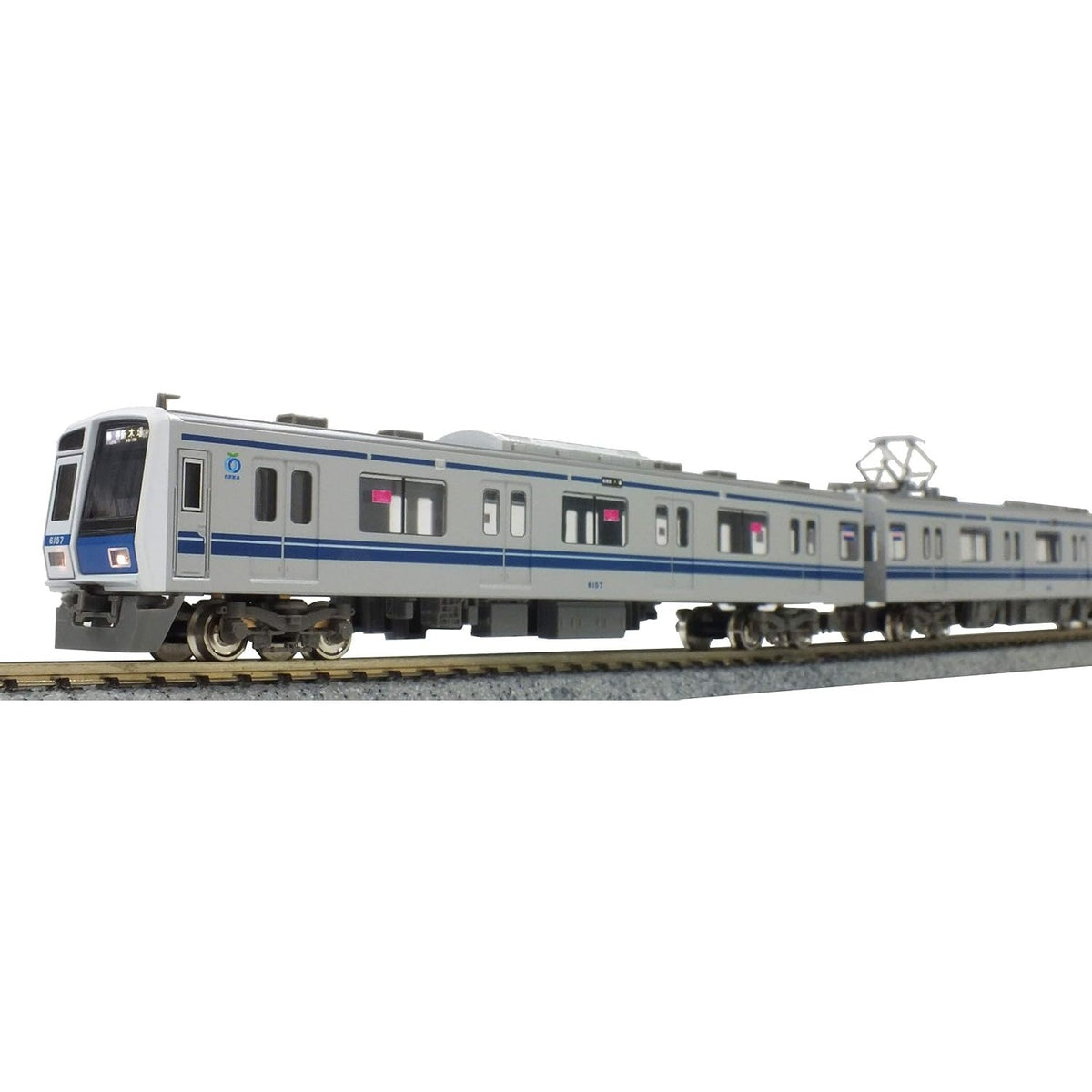 【新品】【お取り寄せ】[RWM] 30929 西武6000系アルミ車(6157編成・PMSM試験車) 基本6両編成セット(動力付き) Nゲージ 鉄道模型 GREENMAX(グリーンマックス)(20200731)