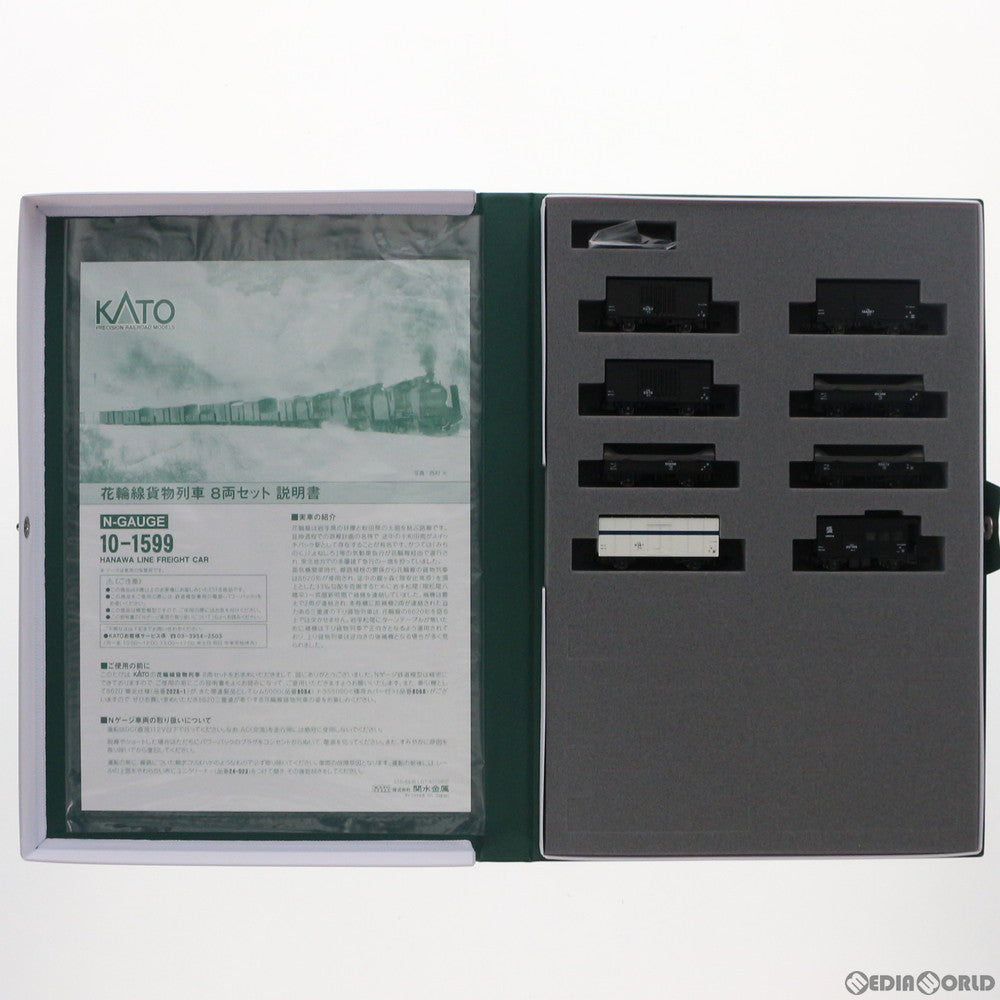 【中古即納】[RWM] 10-1599 特別企画品 花輪線貨物列車 8両セット(動力無し) Nゲージ 鉄道模型 KATO(カトー) (20200827)