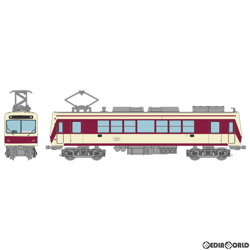 【中古即納】[RWM] 312635 鉄道コレクション(鉄コレ) 叡山電車700系 722号車(登場時カラー)(動力無し) Nゲージ 鉄道模型 TOMYTEC(トミーテック)(20200830)
