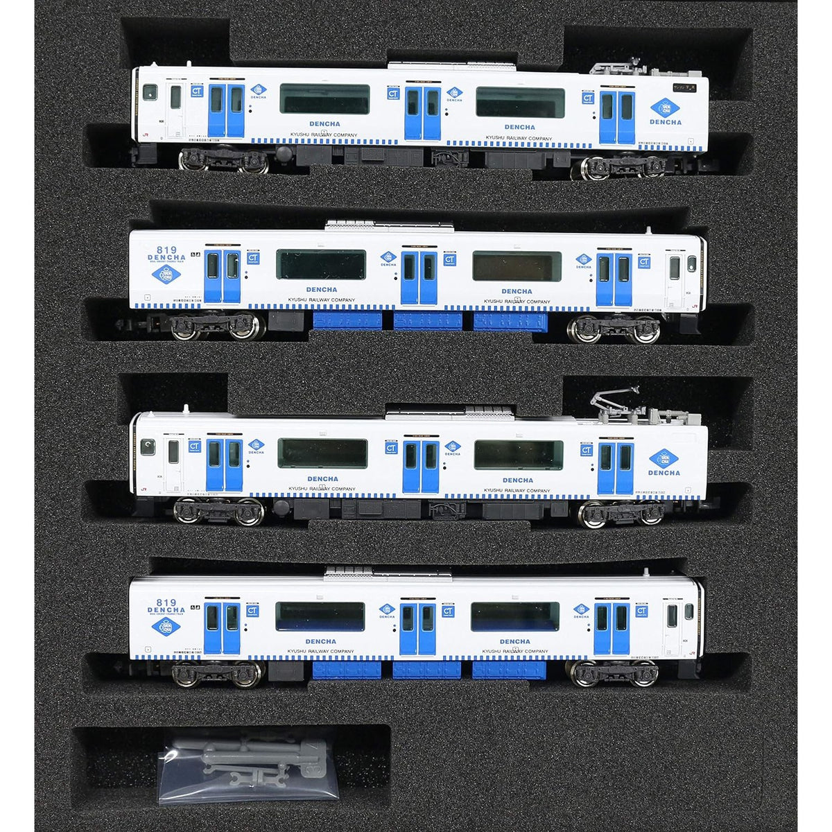 【新品】【お取り寄せ】[RWM] 30946 JR九州BEC819系100番代(香椎線) 4両編成セット(動力付き) Nゲージ 鉄道模型 GREENMAX(グリーンマックス)(20201010)