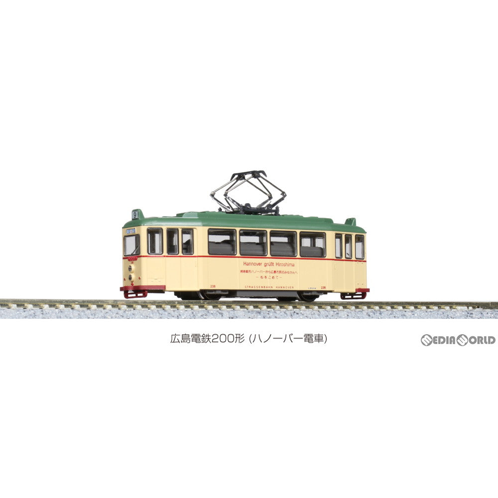 【新品】【お取り寄せ】[RWM] 14-071-1 広島電鉄200形(ハノーバー電車)(動力付き) Nゲージ 鉄道模型 KATO(カトー)(20200926)