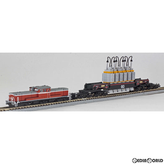 【新品】【お取り寄せ】[RWM] T037-3 ネルフ専用鉄道下二子山支線 「ヤシマ作戦」DD51&シキ880 2両セット(動力付き) Zゲージ 鉄道模型 ROKUHAN(ロクハン/六半)(20200731)
