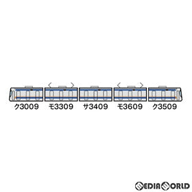 【新品】【お取り寄せ】[RWM] 313533 鉄道コレクション(鉄コレ) 西日本鉄道3000形 貫通5両編成セット(動力無し) Nゲージ 鉄道模型 TOMYTEC(トミーテック)(20200920)