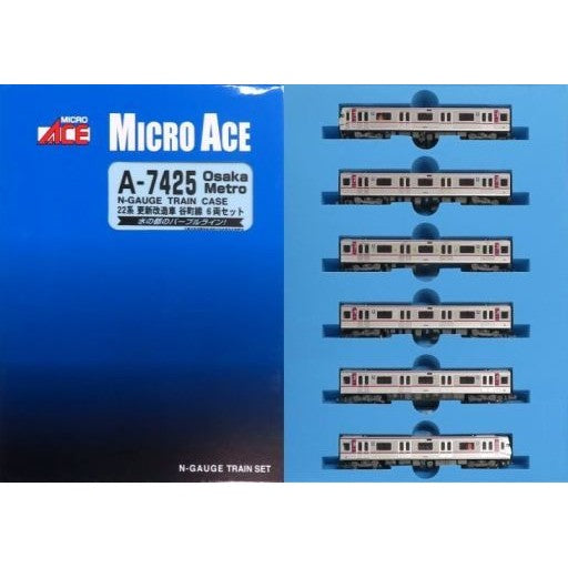【新品】【お取り寄せ】[RWM] A7425 Osaka Metro 22系 更新改造車 谷町線 6両セット(動力付き) Nゲージ 鉄道模型 MICRO ACE(マイクロエース)(20201203)