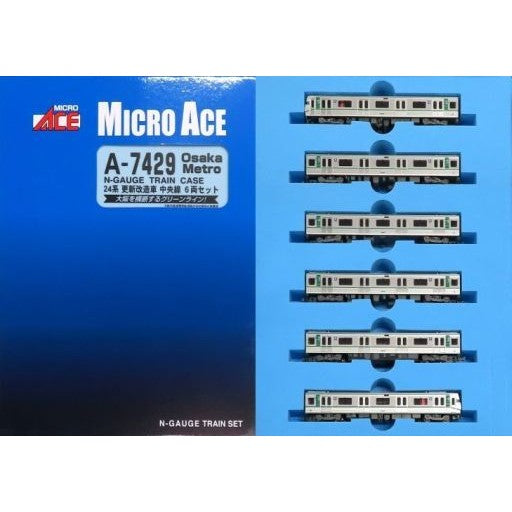 【新品】【お取り寄せ】[RWM] A7429 Osaka Metro 24系 更新改造車 中央線 6両セット(動力付き) Nゲージ 鉄道模型 MICRO ACE(マイクロエース)(20201203)