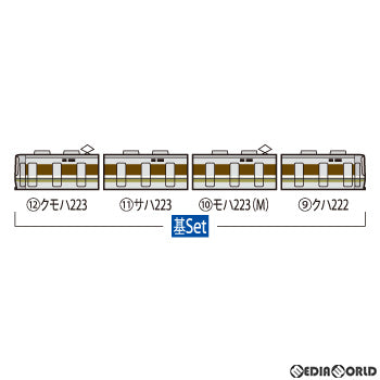 【新品】【お取り寄せ】[RWM] 98391 JR 223-2000系近郊電車(新快速) 基本セット(4両)(動力付き) Nゲージ 鉄道模型 TOMIX(トミックス)(20201226)