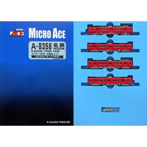 【新品】【お取り寄せ】[RWM] A8358 名鉄6000系 CIマーク付 4両セット(動力付き) Nゲージ 鉄道模型 MICRO ACE(マイクロエース)(20201226)