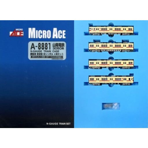 【新品】【お取り寄せ】[RWM] A8881 山陽電鉄3050系 鋼製車 新塗装 旧シンボル 4両セット(動力付き) Nゲージ 鉄道模型 MICRO ACE(マイクロエース)(20201226)