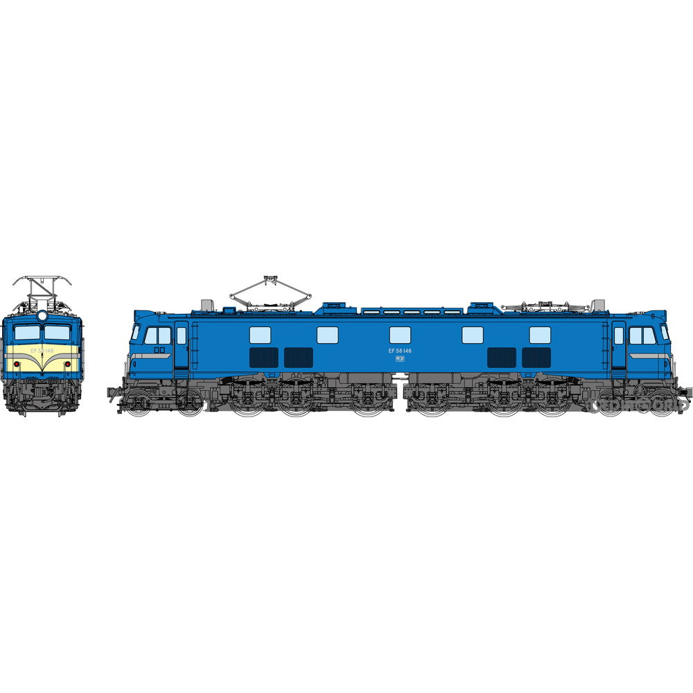 【新品】【お取り寄せ】[RWM] TW-EF58-09 国鉄EF58146 ヨロイ窓 SG 前面小窓 前面警戒色(動力付き) HOゲージ 鉄道模型 TRAMWAY(トラムウェイ)(20210827)