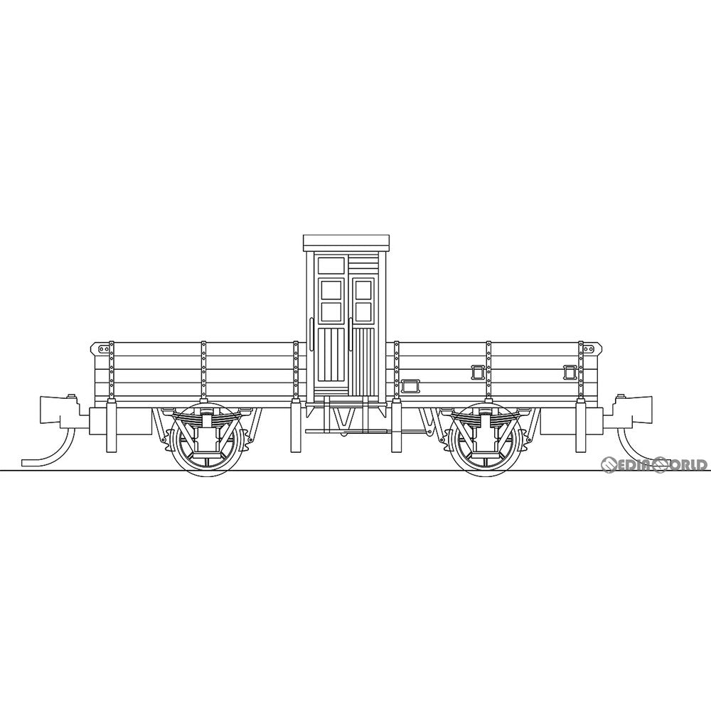 【新品即納】[RWM] 私鉄タイプ トフ 無蓋緩急車 組立キット(動力無し) Nゲージ 鉄道模型 ワールド工芸(20231021)