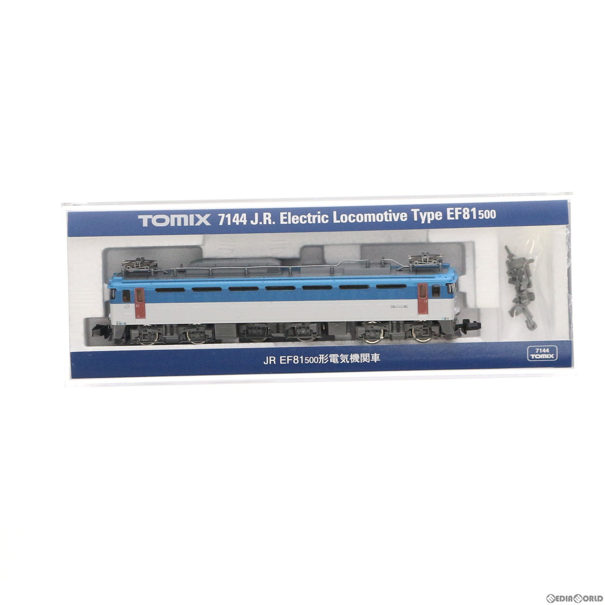 【新品】【お取り寄せ】[RWM] 7144 JR EF81-500形電気機関車(動力付き) Nゲージ 鉄道模型 TOMIX(トミックス)(20210131)