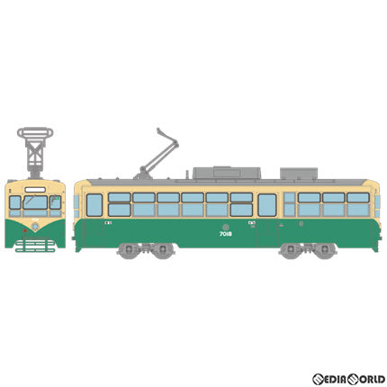 【新品】【お取り寄せ】[RWM] 312734 鉄道コレクション(鉄コレ) 富山地方鉄道軌道線デ7000形 7018号車(旧塗装)(動力無し) Nゲージ 鉄道模型 TOMYTEC(トミーテック)(20201212)