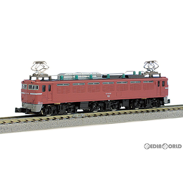 【新品】【お取り寄せ】[RWM] T015-2 国鉄EF81形電気機関車 一般色(動力付き) Zゲージ 鉄道模型 ROKUHAN(ロクハン/六半)(20160106)