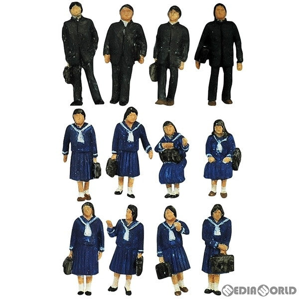 【新品】【お取り寄せ】[RWM] 266068 情景コレクション ザ・人間112 学生(冬) Nゲージ 鉄道模型 TOMYTEC(トミーテック)(20161022)