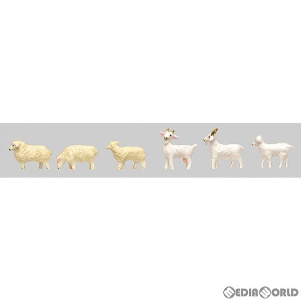 【新品】【お取り寄せ】[RWM] 269977 情景コレクション ザ・動物105 羊・ヤギ Nゲージ 鉄道模型 TOMYTEC(トミーテック)(20170521)
