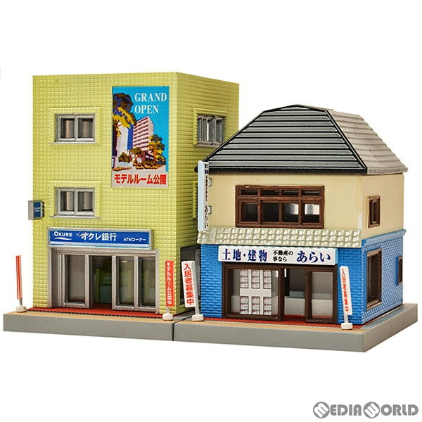 【新品】【お取り寄せ】[RWM] 256243 建物コレクション(建コレ) 107-2 駅前商店B2 Nゲージ 鉄道模型 TOMYTEC(トミーテック)(20140926)