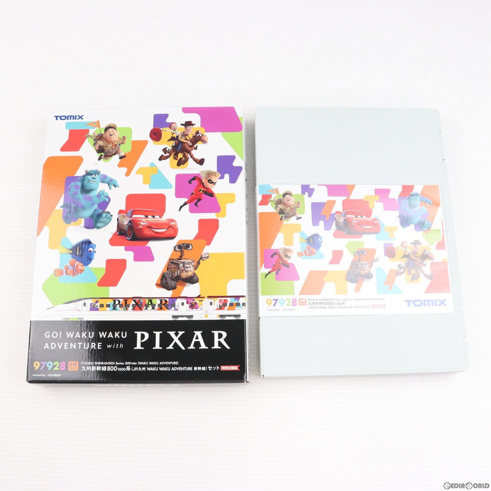 【中古即納】[RWM] 97928 特別企画品 九州新幹線800-1000系(JR九州 WAKU WAKU ADVENTURE 新幹線)セット(6両)(動力付き) Nゲージ 鉄道模型 TOMIX(トミックス)(20210328)