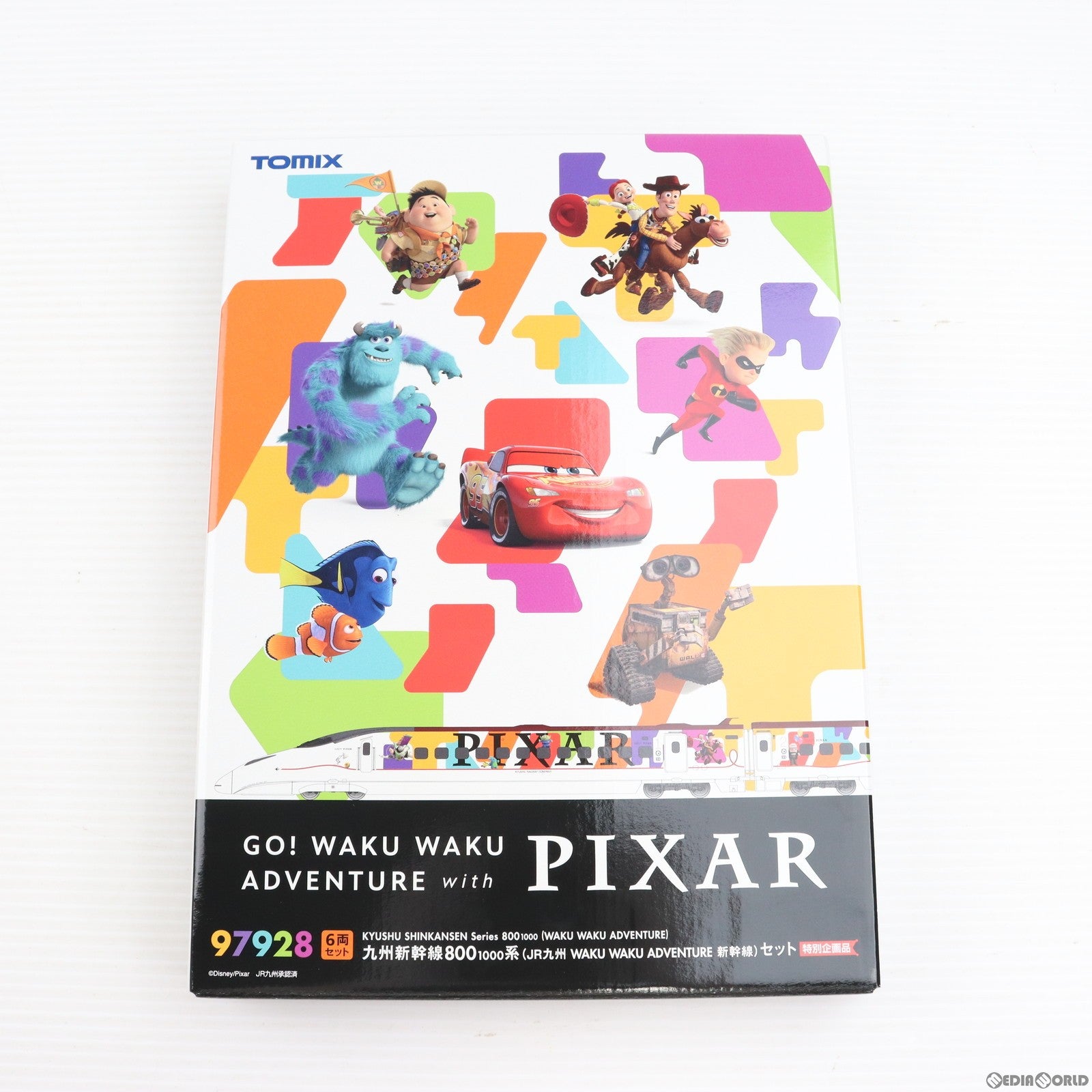 【中古即納】[RWM] 97928 特別企画品 九州新幹線800-1000系(JR九州 WAKU WAKU ADVENTURE 新幹線)セット(6両)(動力付き) Nゲージ 鉄道模型 TOMIX(トミックス)(20210328)
