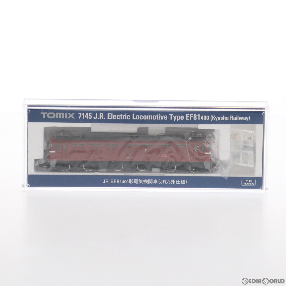 【中古即納】[RWM] 7145 JR EF81-400形電気機関車(JR九州仕様) (動力付き) Nゲージ 鉄道模型 TOMIX(トミックス) (20210327)