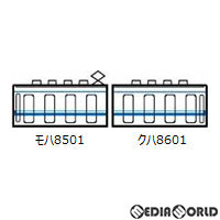 【新品】【お取り寄せ】[RWM] 314479 鉄道コレクション(鉄コレ) 東武鉄道8000系8501編成更新車 2両セット(動力無し) Nゲージ 鉄道模型 TOMYTEC(トミーテック)(20210130)