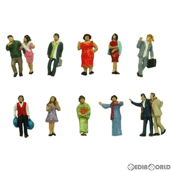 【新品】【お取り寄せ】[RWM] (再販)情景コレクション ザ・人間120 歓楽街の人々A Nゲージ 鉄道模型 TOMYTEC(トミーテック)(20170722)