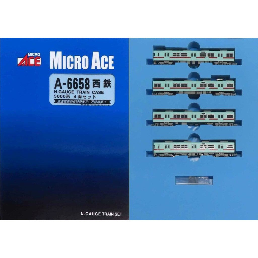 【新品】【お取り寄せ】[RWM] A6658 西鉄5000形 4両セット(動力付き) Nゲージ 鉄道模型 MICRO ACE(マイクロエース)(20210509)