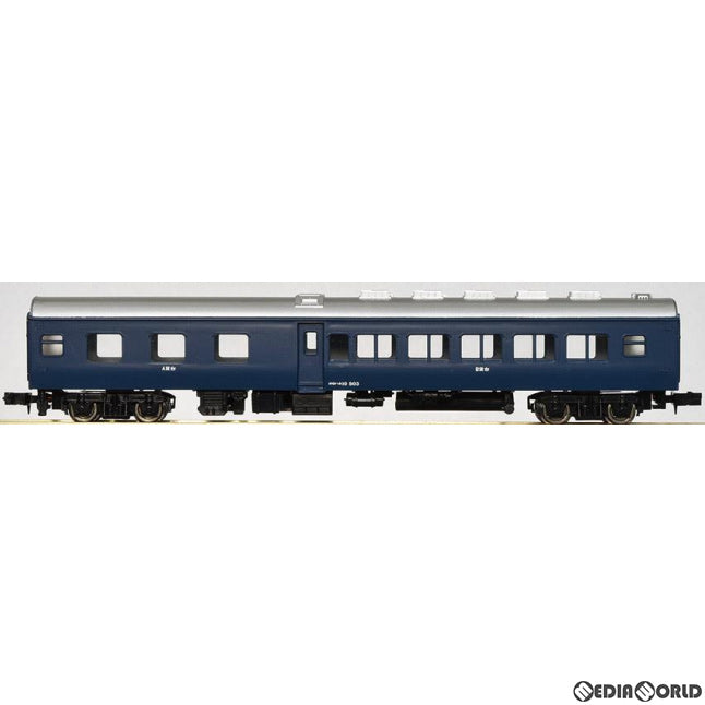 【新品即納】[RWM] 11058 着色済み オロハネ10形(青色・帯無し) エコノミーキット Nゲージ 鉄道模型 GREENMAX(グリーンマックス) (20210402)