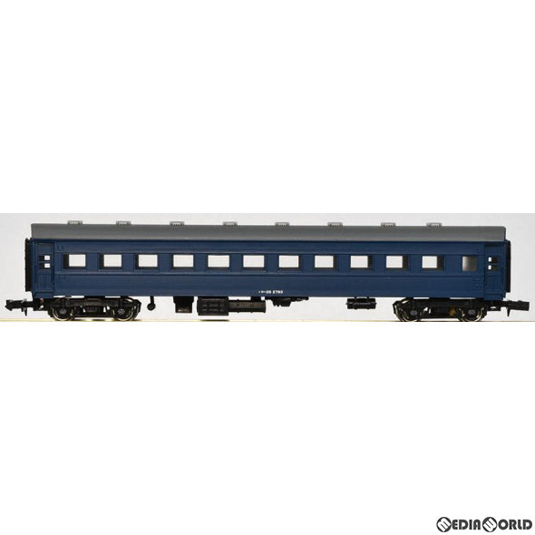 【新品即納】[RWM] 11061 着色済み オハ35形戦後型(半切妻・青色) エコノミーキット Nゲージ 鉄道模型 GREENMAX(グリーンマックス) (20210402)