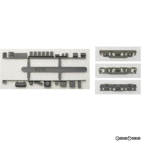 【新品】【お取り寄せ】[RWM] 8516 動力台車枠・床下機器セット A-31 (DT10/11/16+4316M)[灰色] Nゲージ 鉄道模型 GREENMAX(グリーンマックス)(20210402)
