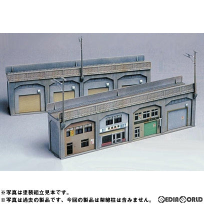 【新品】【お取り寄せ】[RWM] 2143 高架下の倉庫・店舗 未塗装組立てキット Nゲージ 鉄道模型 GREENMAX(グリーンマックス)(20210414)