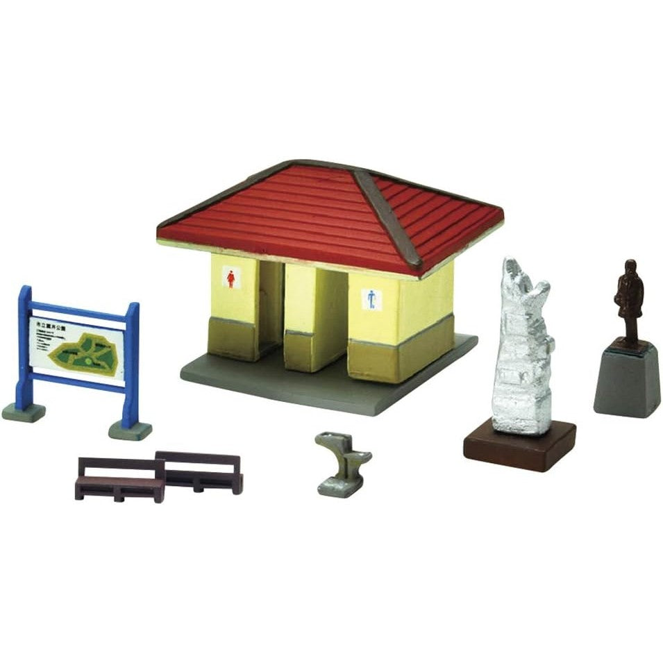 【新品】【お取り寄せ】[RWM] 313748 情景コレクション 情景小物013-4 駅前・公園B4 Nゲージ 鉄道模型 TOMYTEC(トミーテック)(20210430)