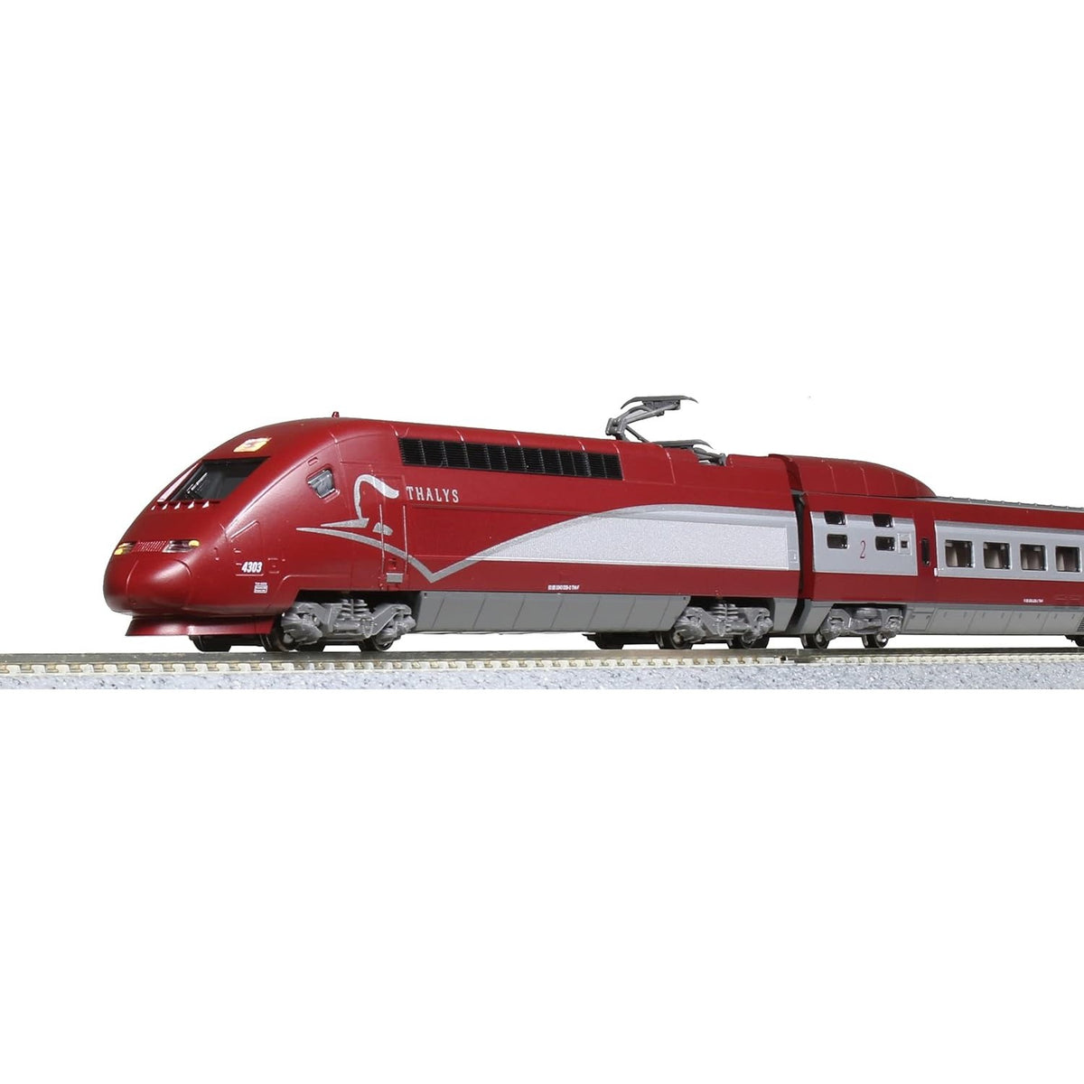 【新品】【お取り寄せ】[RWM] 10-1658 Thalys(タリス) PBKA 新塗装 10両セット(動力付き) Nゲージ 鉄道模型 KATO(カトー)(20210625)