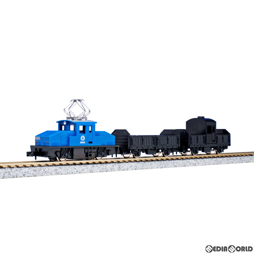 【新品】【お取り寄せ】[RWM] 10-504-2 チビ凸セット いなかの街の貨物列車(青) 3両セット(動力付き) Nゲージ 鉄道模型 KATO(カトー)(20210530)